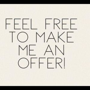Feel free to make an offer!